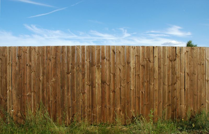 New Wooden Fence