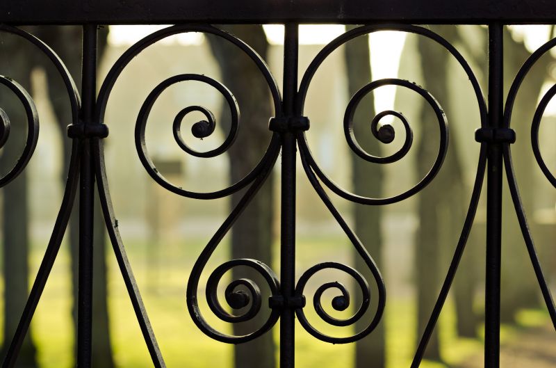 Wrought Iron Fence Repair detail